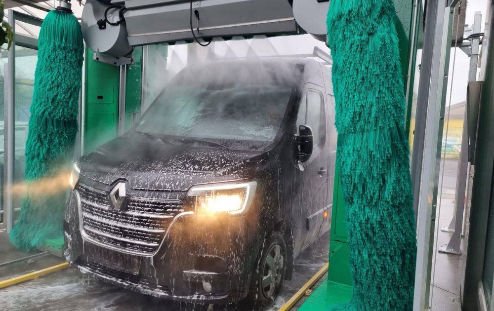 Cam-Wash voor alle voertuigen tot 2m80 hoog